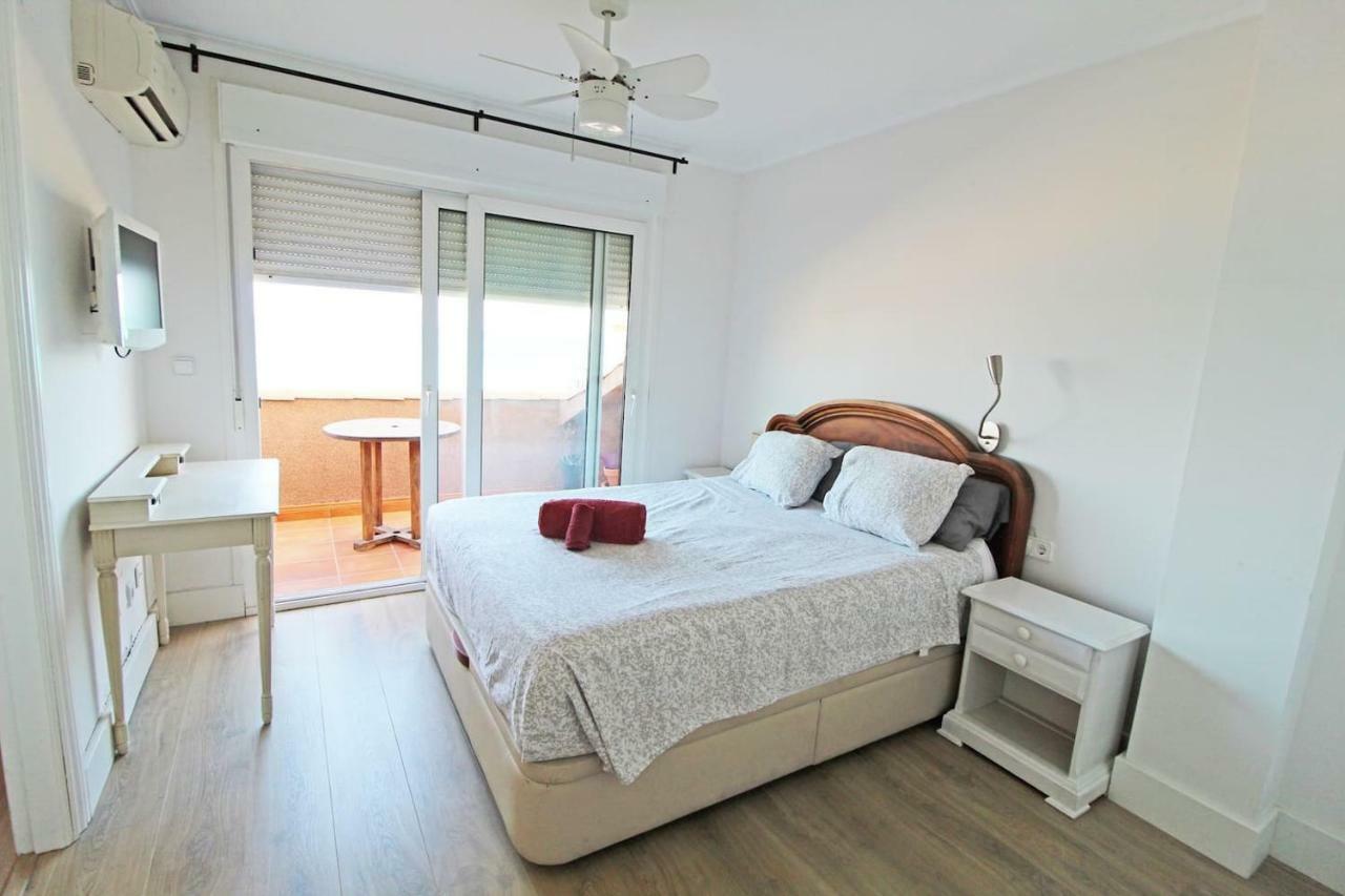 Atico Duplex De Lujo Frente Al Mar 1ª Linea Playa Lejlighed El Campello Eksteriør billede